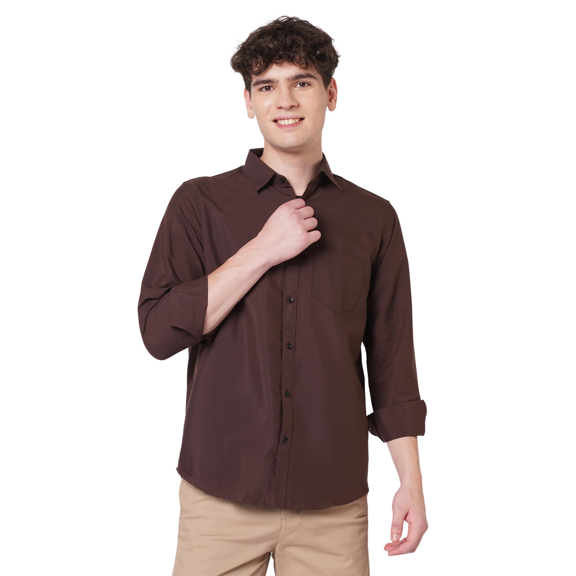 tb trybuy.in Exclusive Solid Full Sleeve Plain Shirt for Men ZZX_594-picture-42