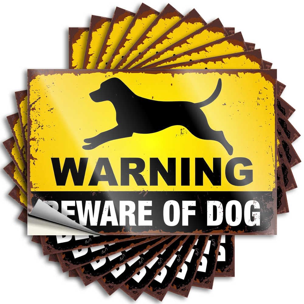 Abipuir Funny Bumper Sticker Warning: 10 x Funny Home Stickers (8 x 12 cm)