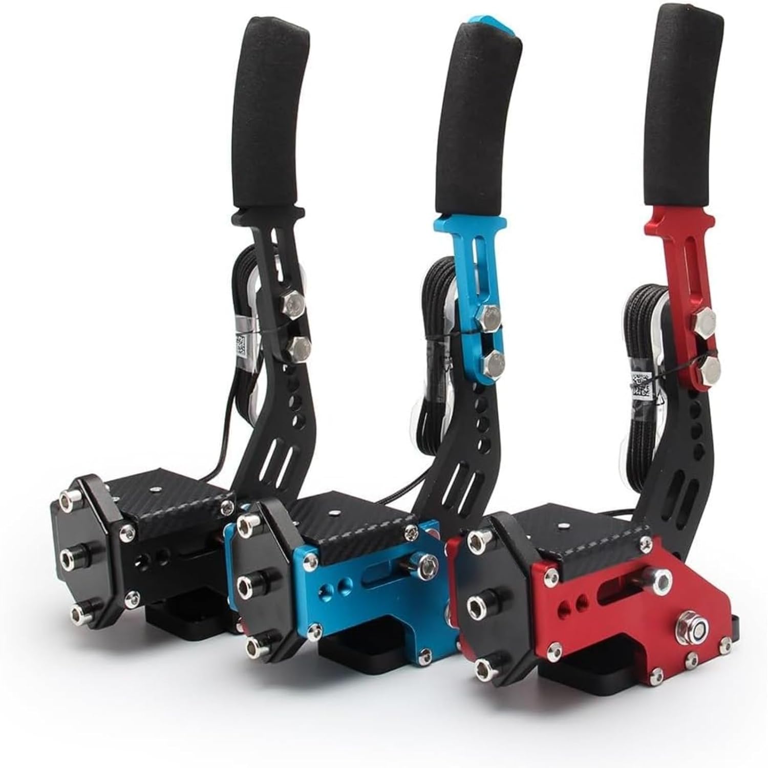 Kwueiit ハンドブレーキ リニア方式 ロジクール対応 高感度 USB接続 ドリフト操作向け レーシングゲーム コントローラー