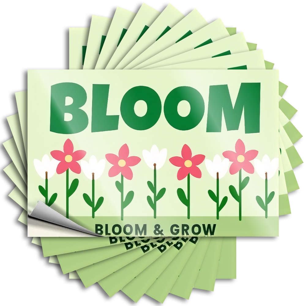 Balcony Decor Bumper - Fluffy Colorful Hard Bloom and Grow Flowers(12X18CM)