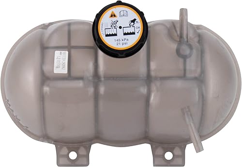 Vista 304 de TRQ Botella de desbordamiento del tanque de expansión del depósito de refrigerante del radiador compatible con Porsche Macan 2015-2018