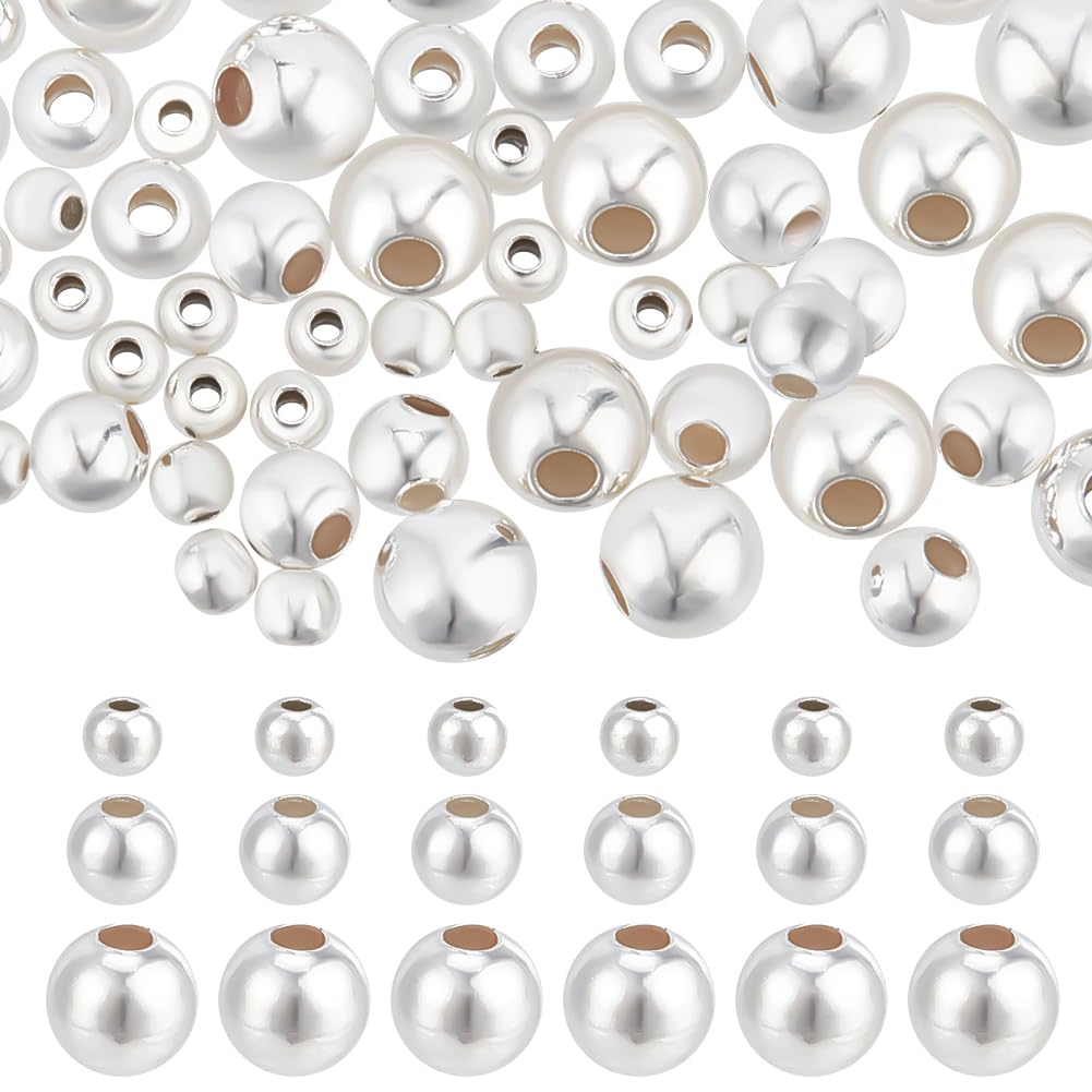 PERLINE ROTONDE DISTANZIATRICI Con Pietre Preziose Di Diaspro Zebrato - Foto 6