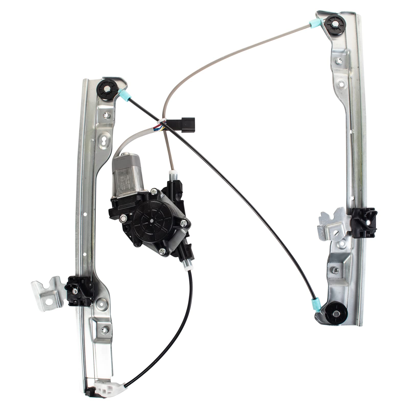 TRQ Front Driver Side Power Window Motor and Regulator Assembly One Touch Anti Pinch Compatible with 2008-2010 Nissan Altima Sedan 2007 Altima