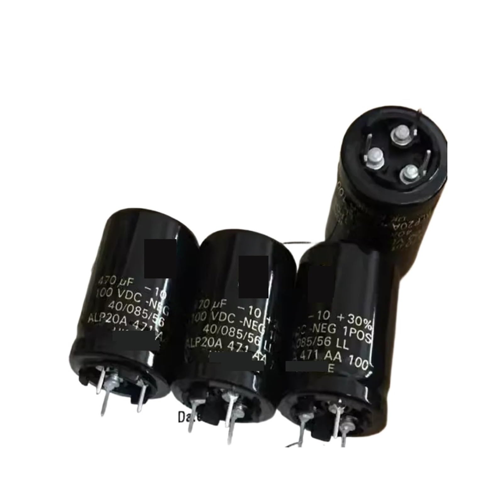 Condensateur ALP20A 470UF 100V pour réparer une alimentation défectueuse et stabiliser le courant