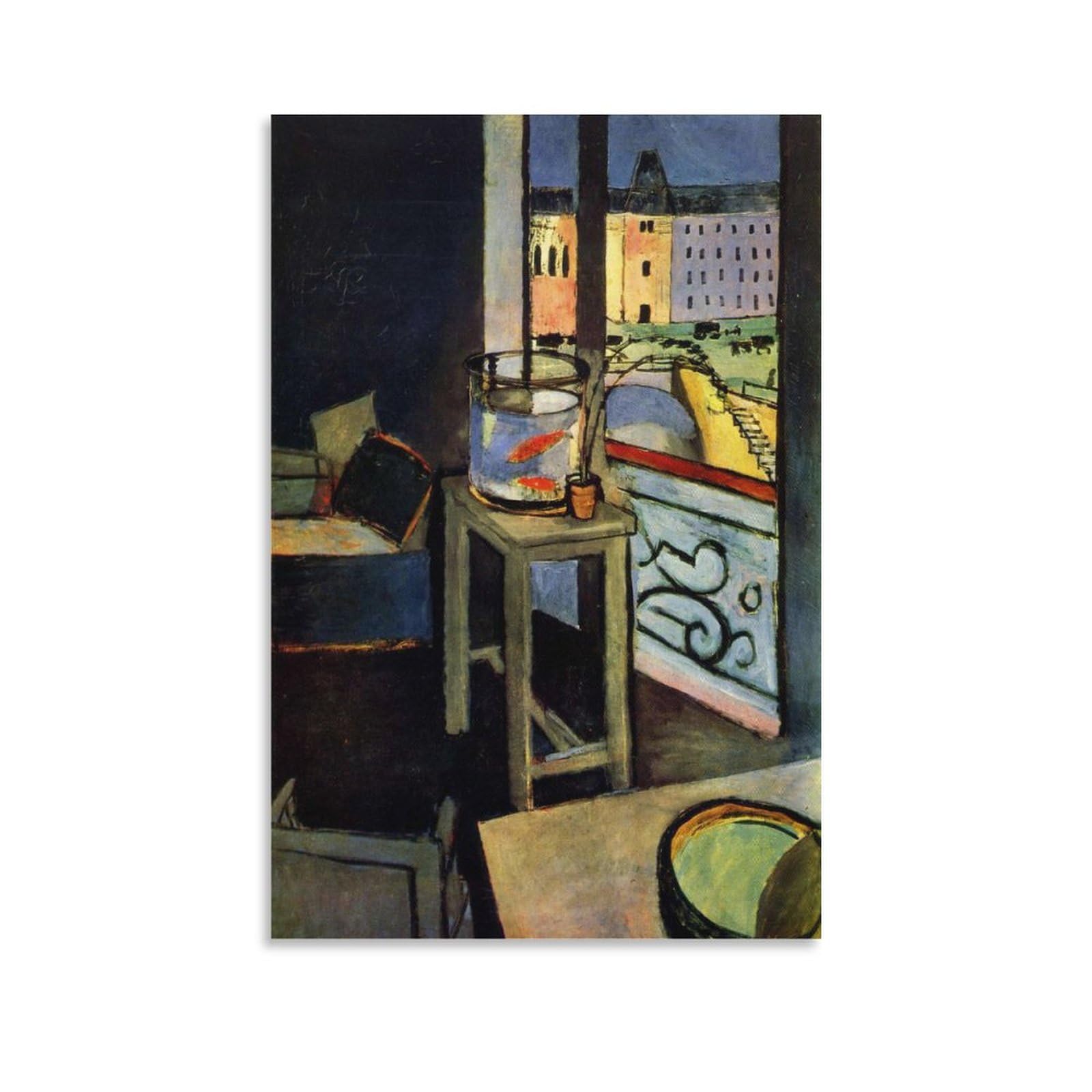 金魚鉢　MATISSE 大型　ポスター　アンリ・マティスHenri 金魚 金魚鉢MATISSE 大型ポスターアンリ・マティスHenri 金魚