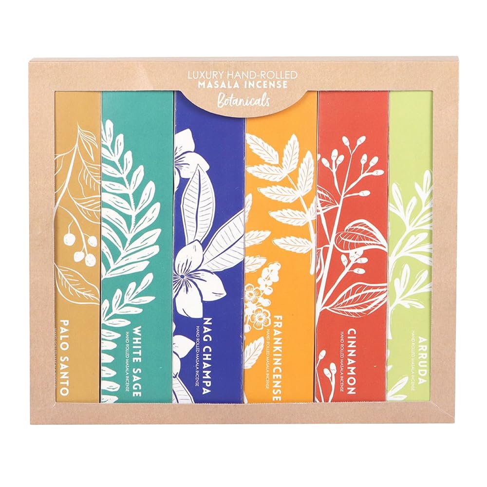 Something Different  Exotic Botanical Masala Incense Stick Variety Set - 