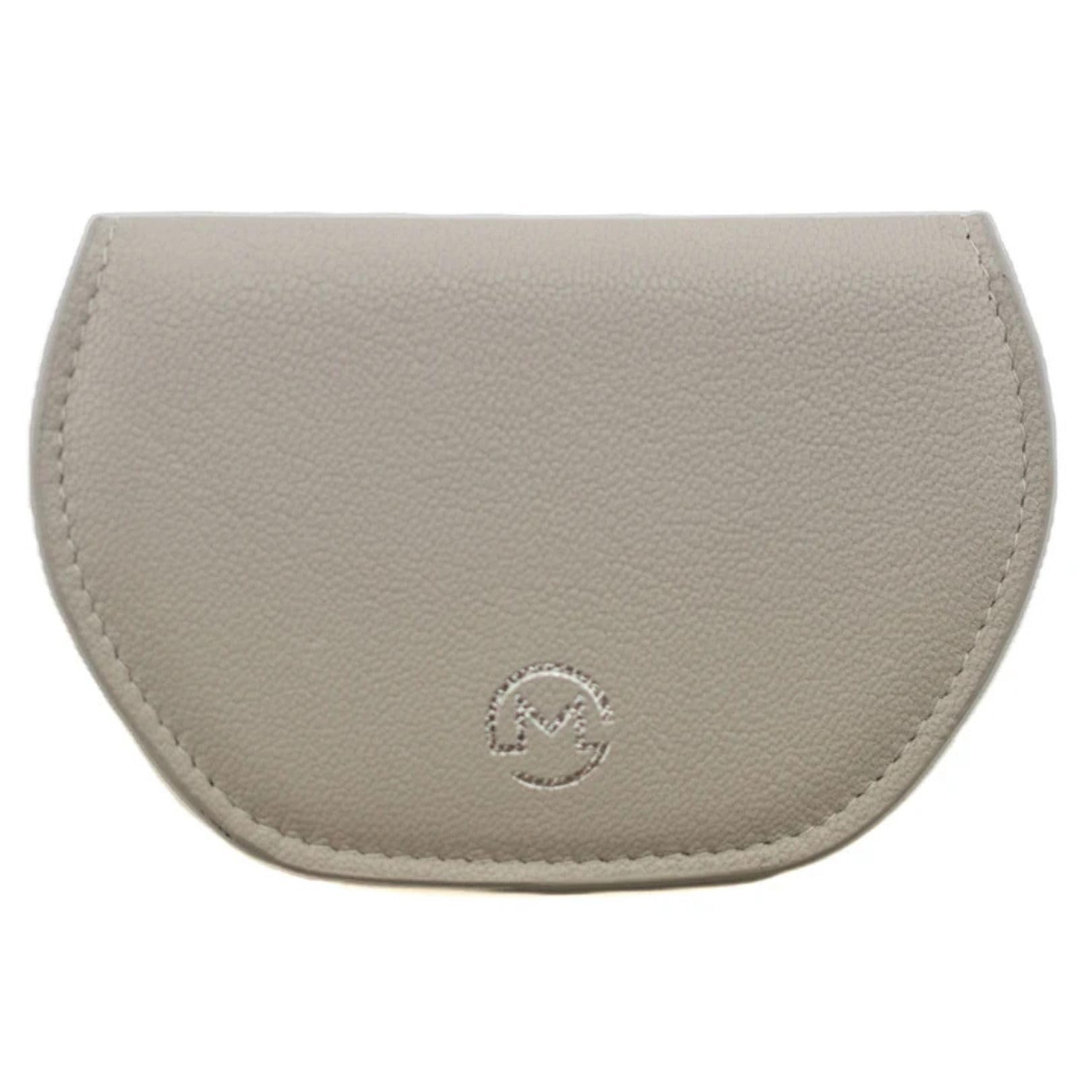 Mala Leather (Stone) Leather Super Slim Magnetic Unisex Glasses Sleeve
