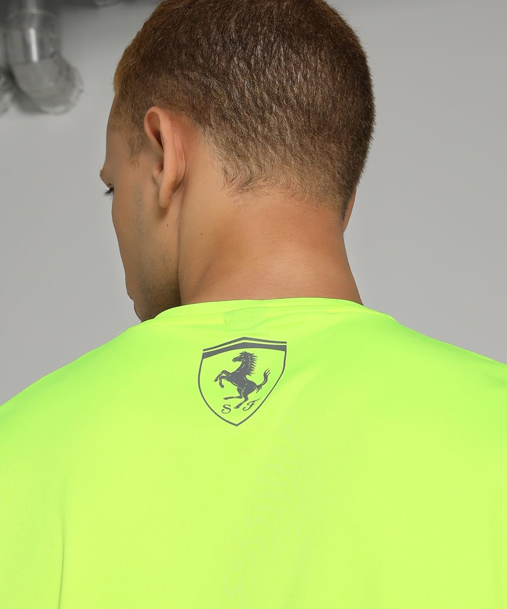 PUMA Koszulka Scuderia Ferrari F1 2025 Team Set Up - żółta
