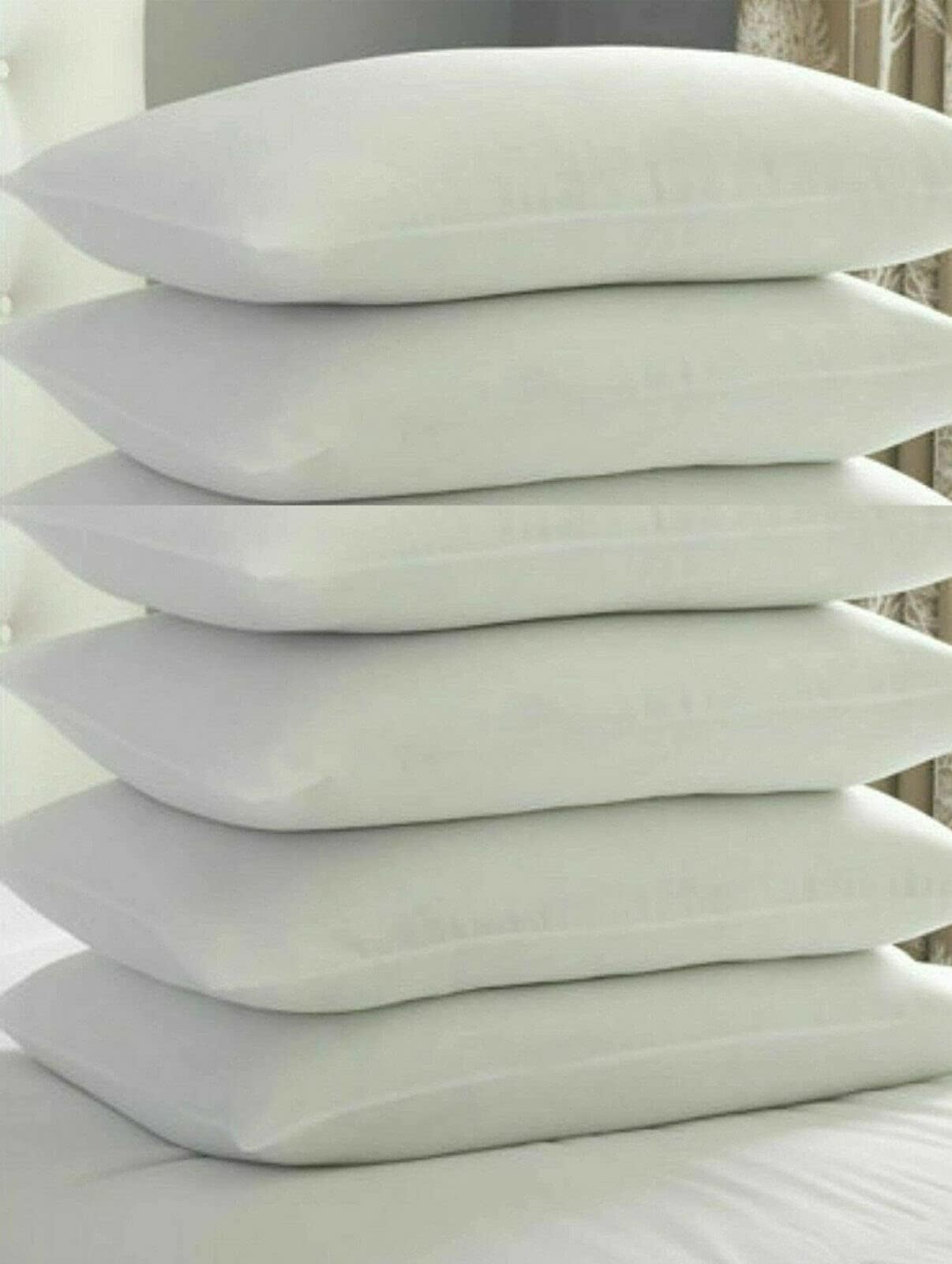 MBS EXCLUSIVE 4 X Hotel Quality Luxury White Bounce Back Hollow Fibre