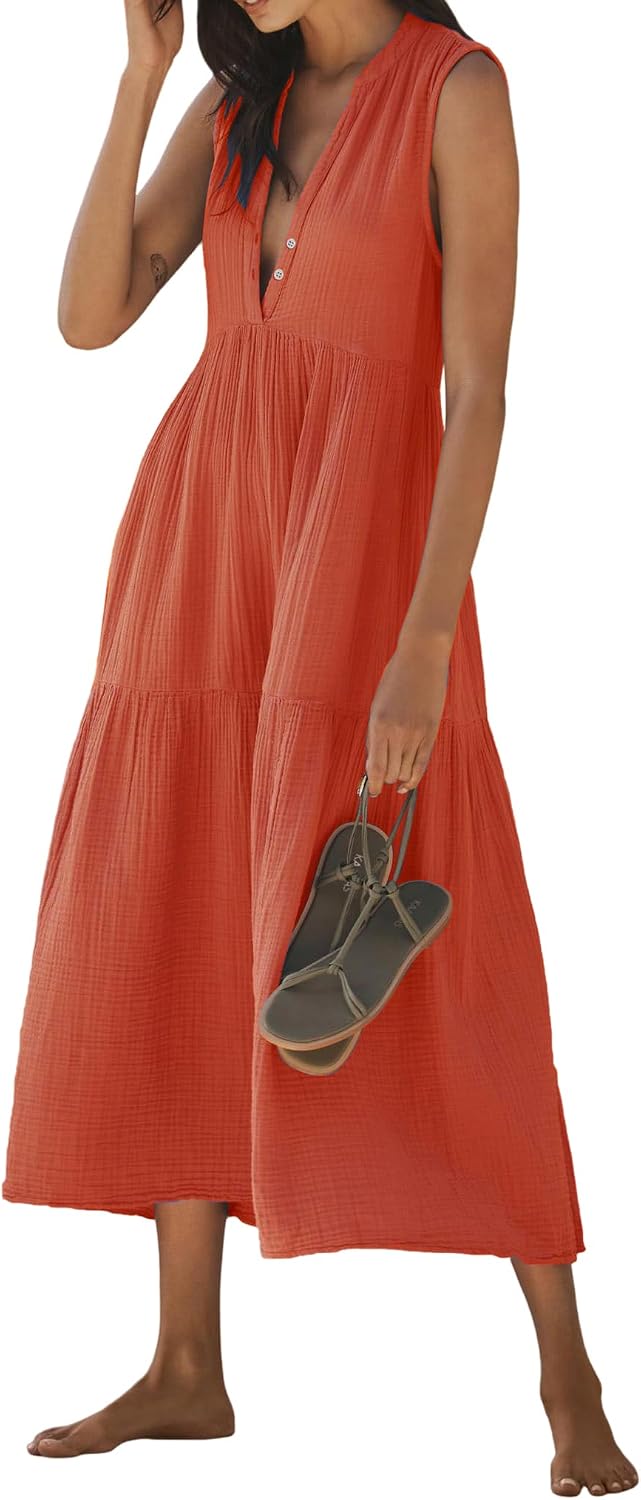 Beachy loosefit dress ideal for Summer wear in