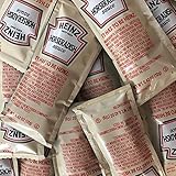 Heinz Horseradish Sauce Condiment Packets | 50 Count Individual Prepared Horseradish Packets