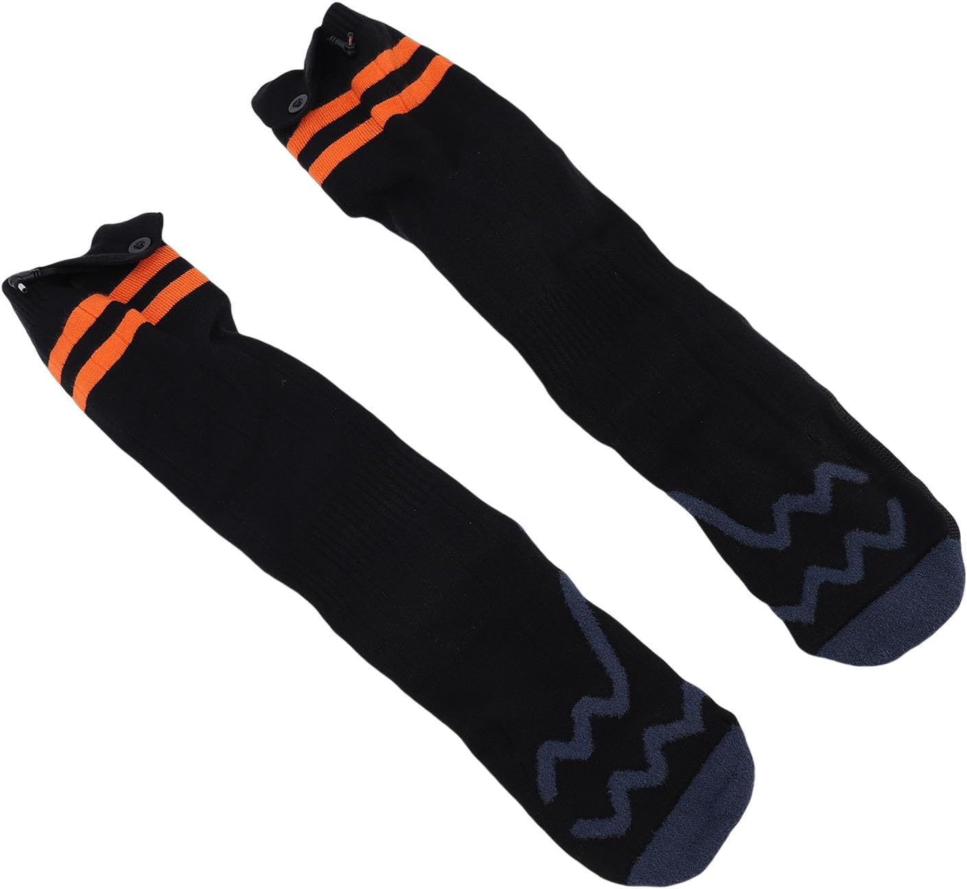 Pssopp 1 Pair Thermal Winter Warm Socks, Hand & Foot Warmers Levels Smart APP Control Thick Boot Insulated Socks for Outdoors Work Fishing Skiing 1 Pair Thermal Winter Warm