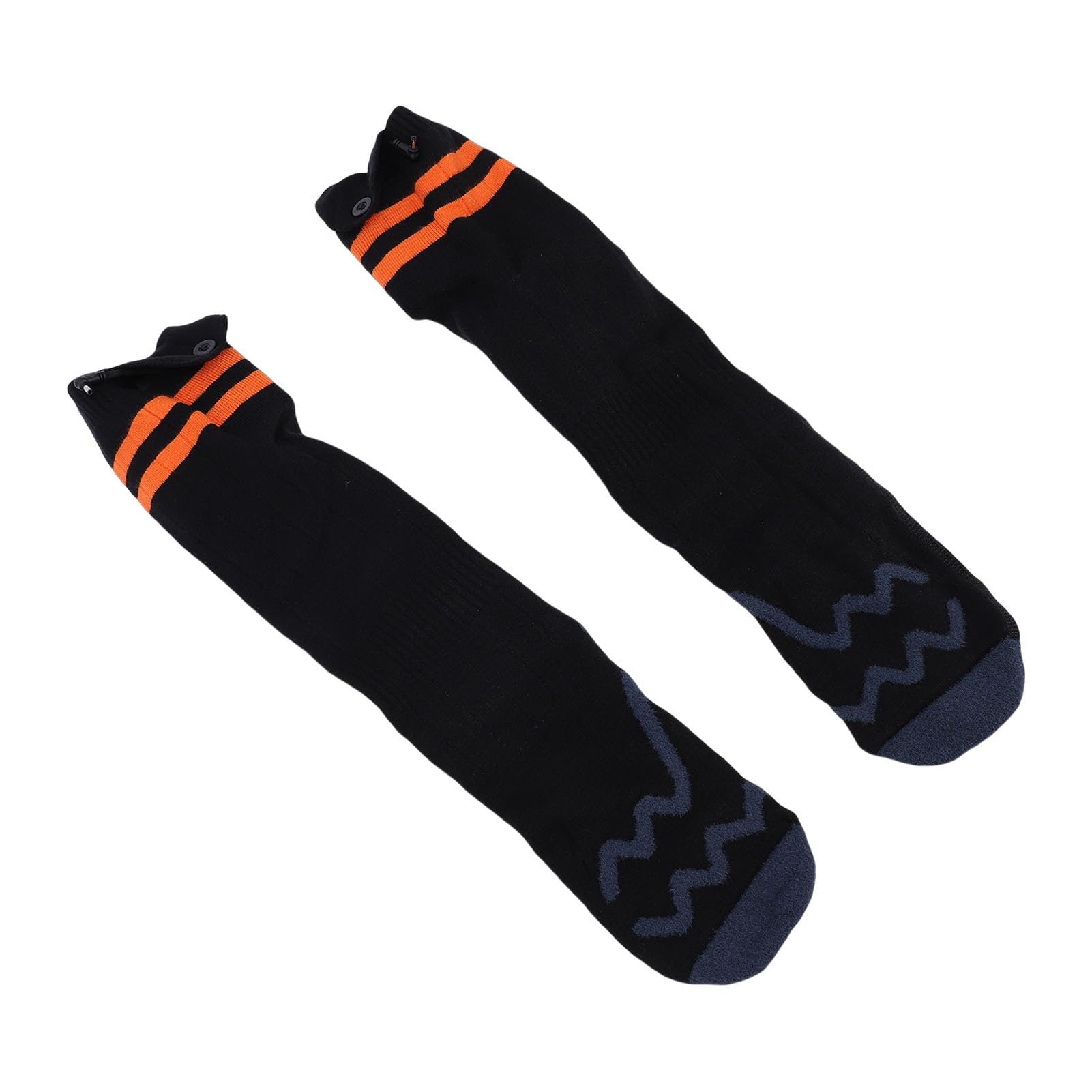 Chaussettes chauffantes électriques, 4 niveaux de chauffage, lavables en machine pour les activités de plein air en hiver