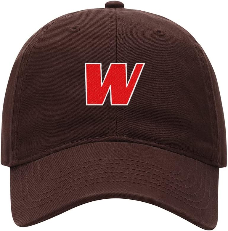 Baseball Cap Men Handsome Letter W Embroidered Washed Cotton Dad Hat Baseball Caps