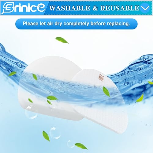 Miniatura 5 de Filtro de repuesto NV400 para Shark Rotator Professional Vertical Vacuum NV400 NV401 NV402, accesorios lavables y reutilizables, 1 HEPA + 2 filtros