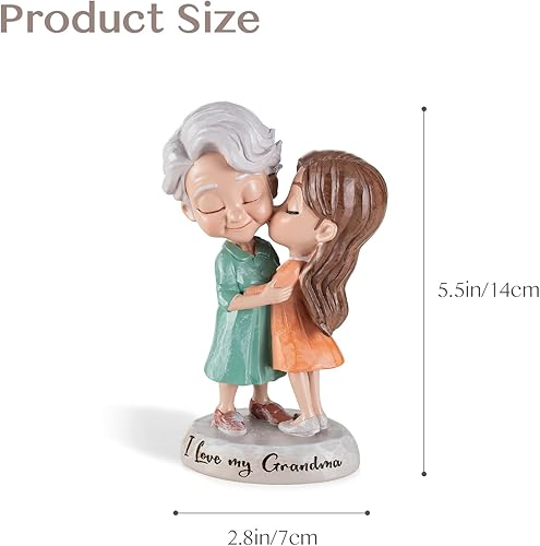 Miniatura 7 de Regalos de cumpleaños para abuela figura de regalo de nieta, regalo de abuela para el día de la madre, regalo significativo para abuela, nana gigi,