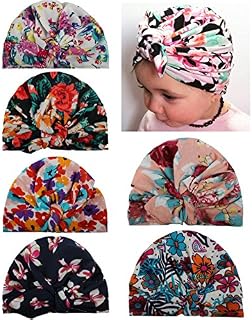 QandSweat Baby Girls' Hats & Caps Knotted Turban Cute Toddler Hat Hair Accessories