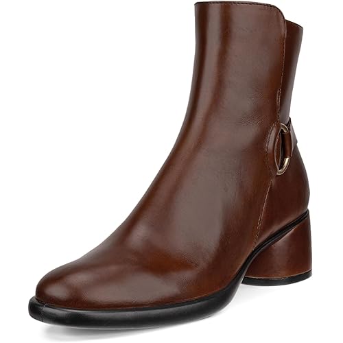 ECCO Women's Sculpted Luxury 35 Mm Plain Toe Mid Cut Ankle Boot