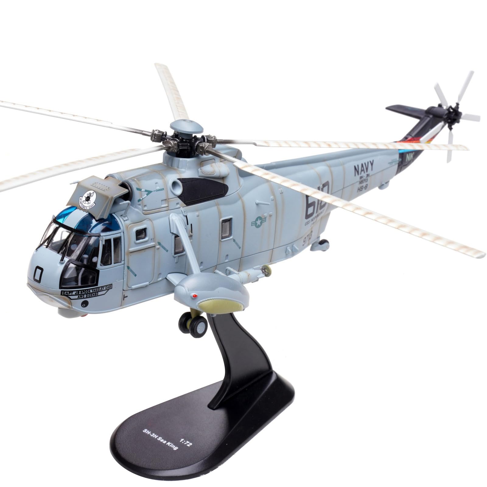 Amazon.co.jp: 1:72 アロイ アメリカ海軍 シコルスキー SH-3H シー