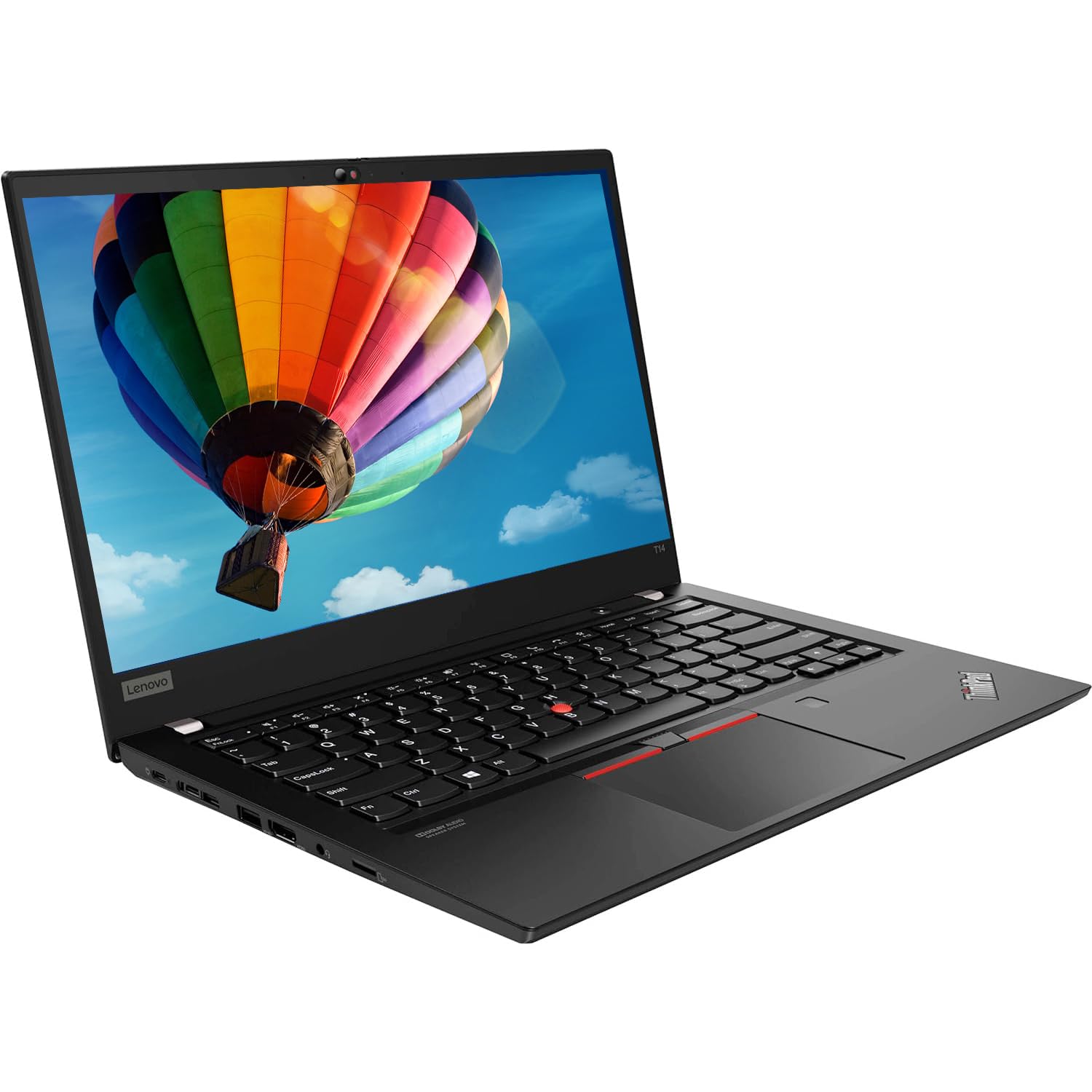 Lenovo Thinkpad T14 Gen 1 Laptop Business, 14 pollici FHD (1920x1080), Intel Core i7-10510U, 16 GB RAM, 256 GB SSD, Tastiera US QWERTY, Windows 11 Pro (Rcondizionato)