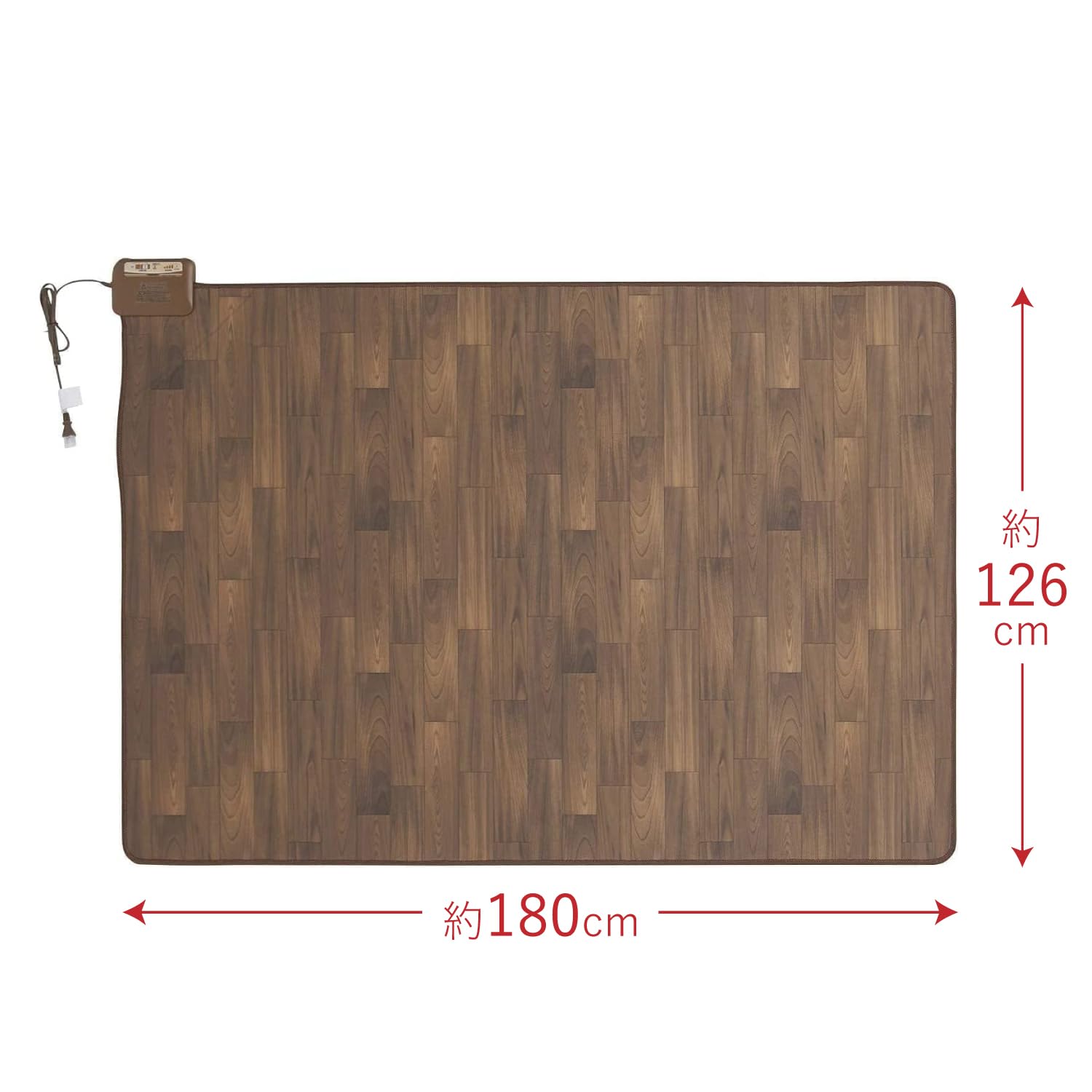 新品未使用箱不良　山善YZC-169FL(LBR)フローリング調ホットカーペット 新品未使用箱不良 山善YZC-169FL(LBR)フローリング調ホットカーペット