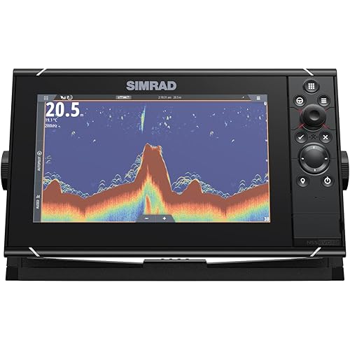 Simrad NSS Evo3S 9", 12" and 16" Multifunction Fish Finder Chartplotter with Preloaded C-MAP US Enhanced Charts