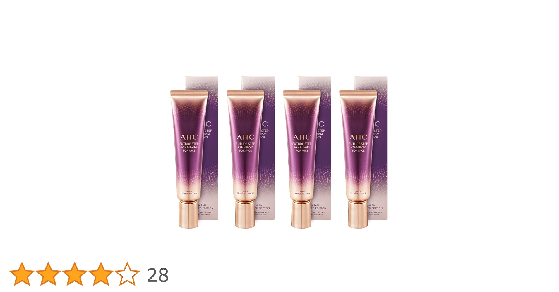 エーエイチシーフューチャーステップアイクリーム フォーフェイス30ml×4個 Amazon.co.jp: 日本限定品 AHC フューチャーステップアイ