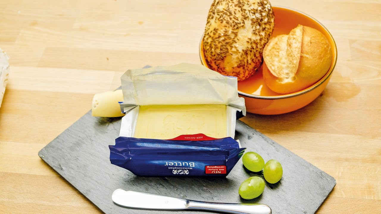 Weihenstephan Butter mit schutz versiegelung 250 gramm x 3 STÜCK mit Pufai Grocery [Frischegarantie]