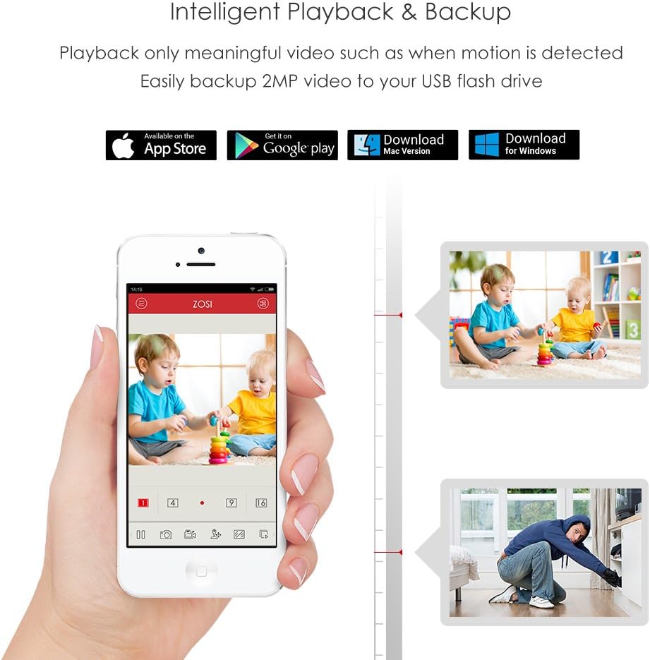 Uр Tо 40% оƒƒ ZOSI 1080P Lite 8 Channel 720P Surveillance DVR Recorder with Hard Drive 1TB, Remote Access, Motion Alert, 8CH Hybrid 4-in-1 Analog/AHD/TVI/CVI CCTV DVR for 720P,1080P Security Home Camera System Fеаturеd Prоduсt ZOSI 1080P Lite 8 Channel 720P Surveillance DVR Recorder with Hard Drive 1TB, Remote Access, Motion Alert, 8CH Hybrid 4-in-1 Analog/AHD/TVI/CVI CCTV DVR for 720P,1080P Security Home Camera System