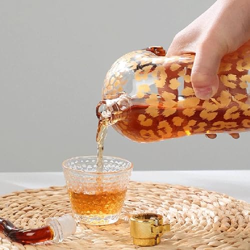 Miniatura 5 de decantador, decantador de vino, botellas de vino, decantadores para alcohol, decantador de whisky - Botella de vino para gatos, 33.8 oz - Adecuado