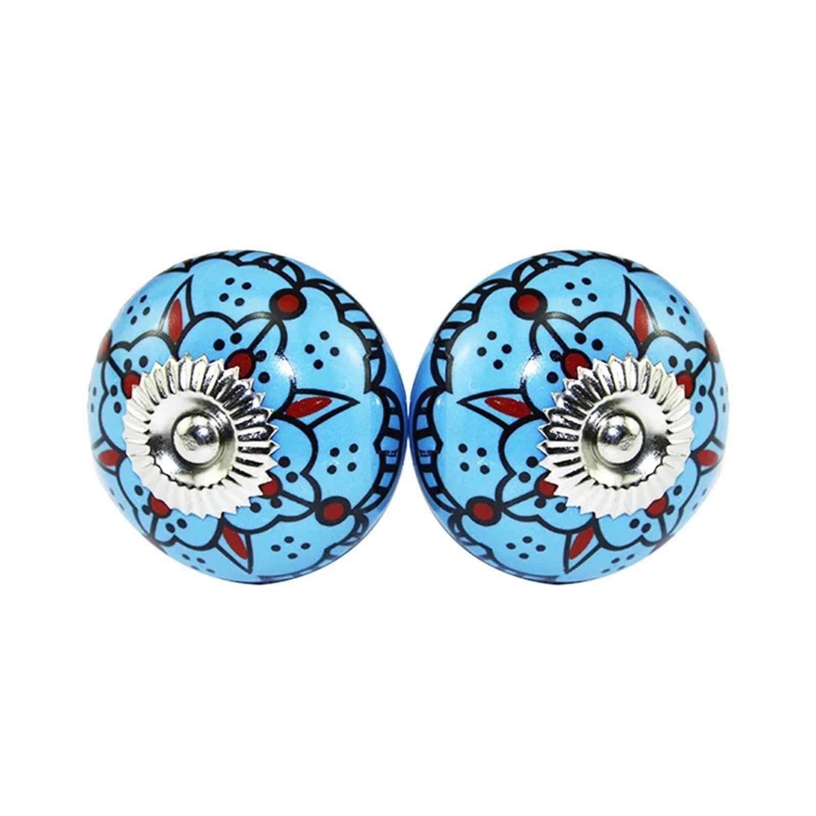 ZYAYNG 10Pcs Ceramic Door Drawer Handles Knobs Cabinet Cupboard Pull Dresser Pulls with Screw for Door(Color 11)