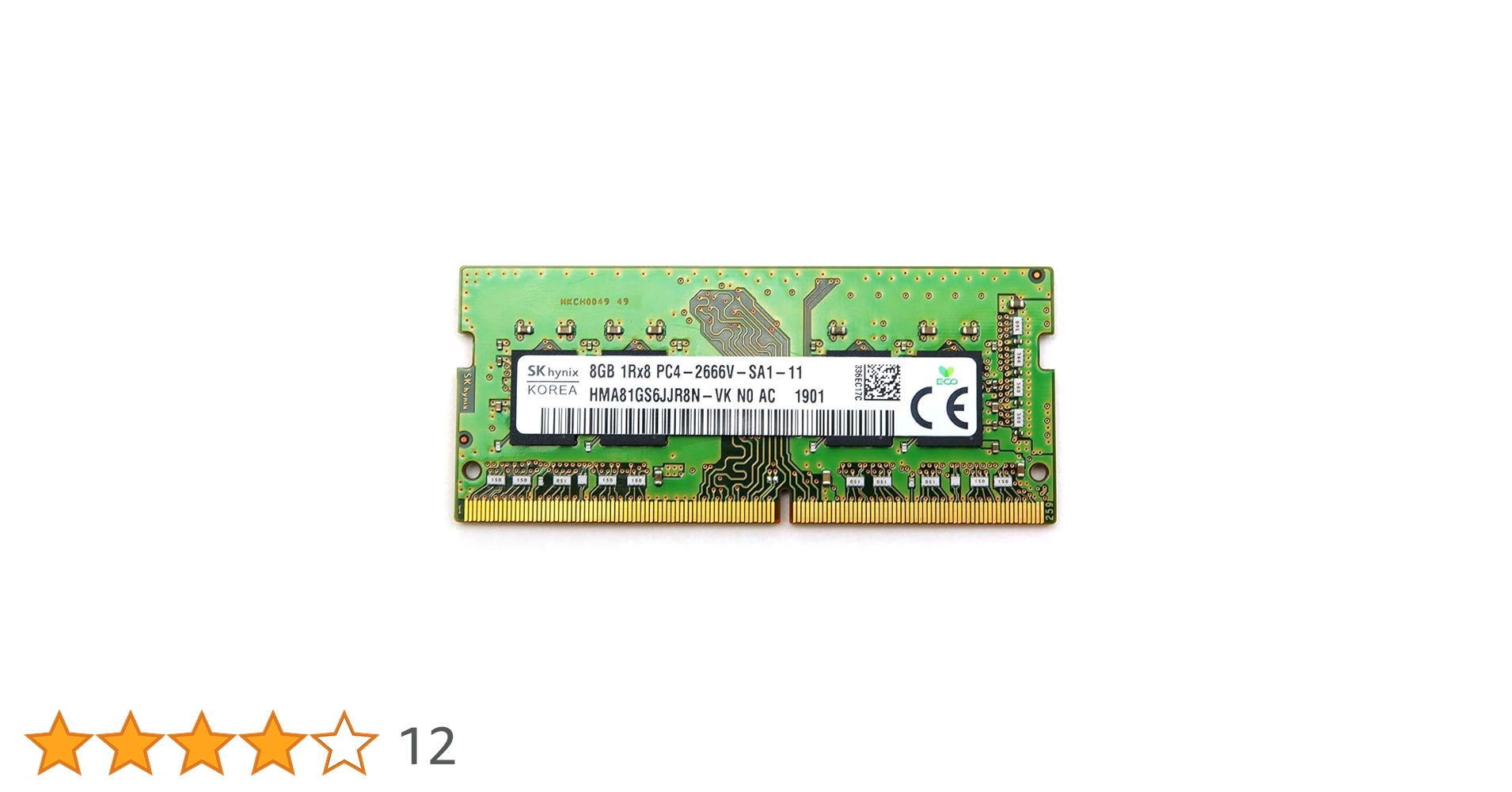Amazon.co.jp: Hynix SK HYNIX 8GB 1RX8 DDR4 SO-DIMM PC4-21300