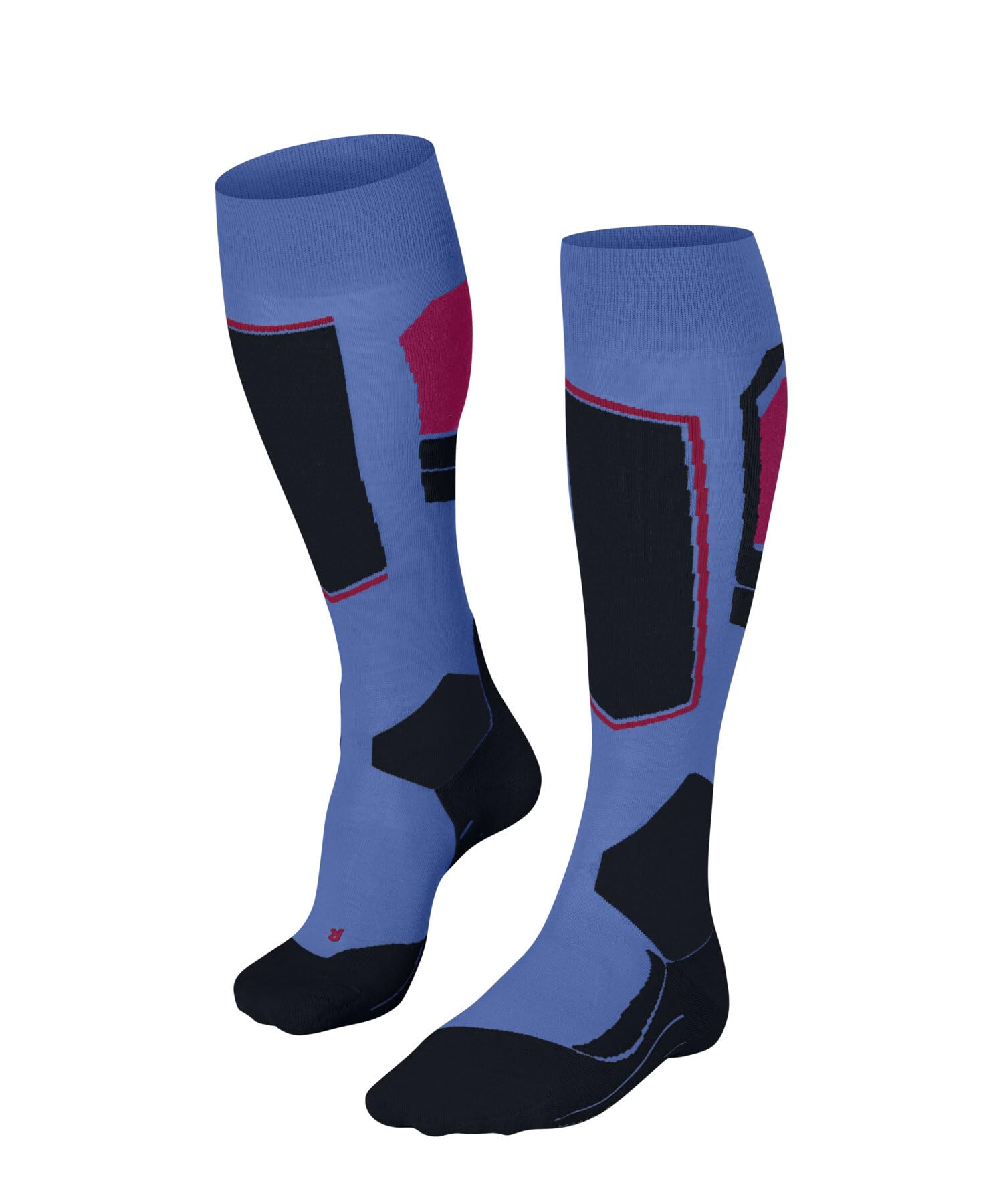 FALKE Dames Skisokken SK4 Advanced W Kh wol functioneel materiaal warm dun 1 paar, Blauw Morning Sky 6546-O, 35-36 FALKE Dames Skisokken SK4 Advanced W Kh wol functioneel materiaal warm dun 1 paar, Blauw Morning Sky 6546-O, 35-36