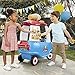 Little Tikes Cozy Ice Cream Truck, Coupe Ride On Car, Kid and Parent Powered, Truck Music, Including Accessories- Gift for Kids, Toy Girls Boys Ages 1.5 to 5 Years Old