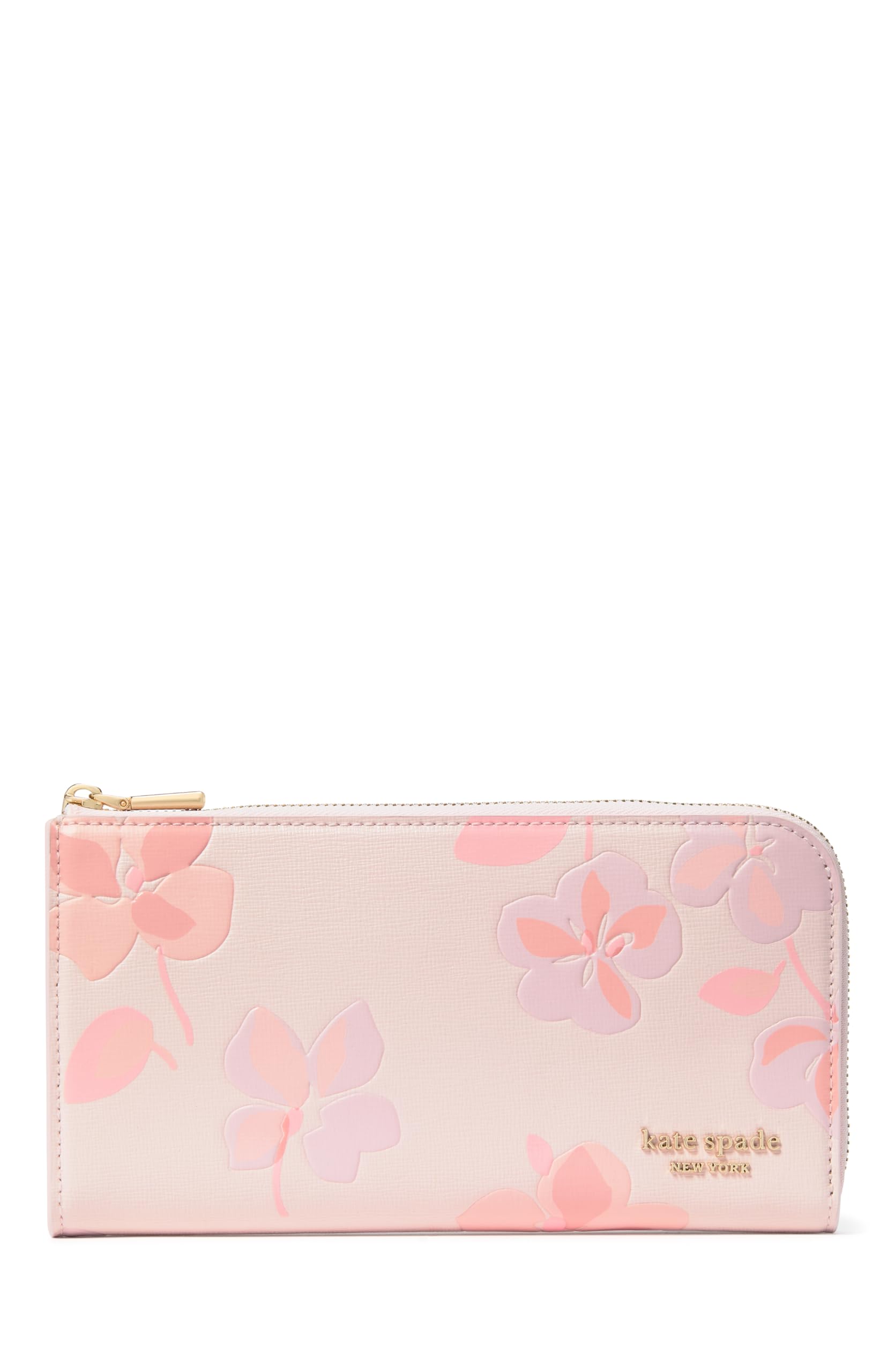 kate spade new york womens Devin Saffiano Leather Wallet