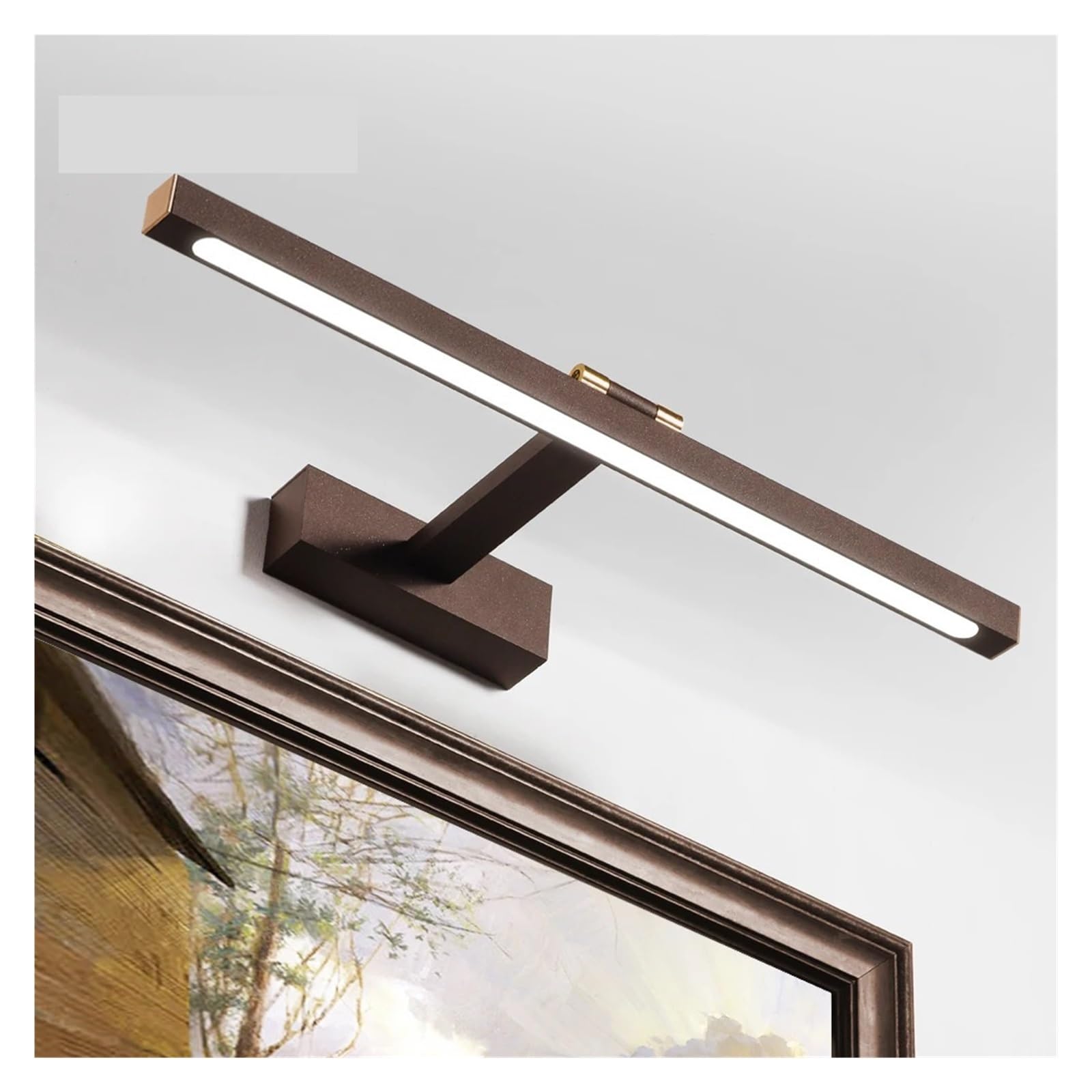 Luz LED para cuadros Lámpara de pared Led moderna for interior de habitación, dormitorio, junto a sala de estar, baño, lámpara de pared Led, aplique de pared con iman nórdica Luz de pintura para exhib