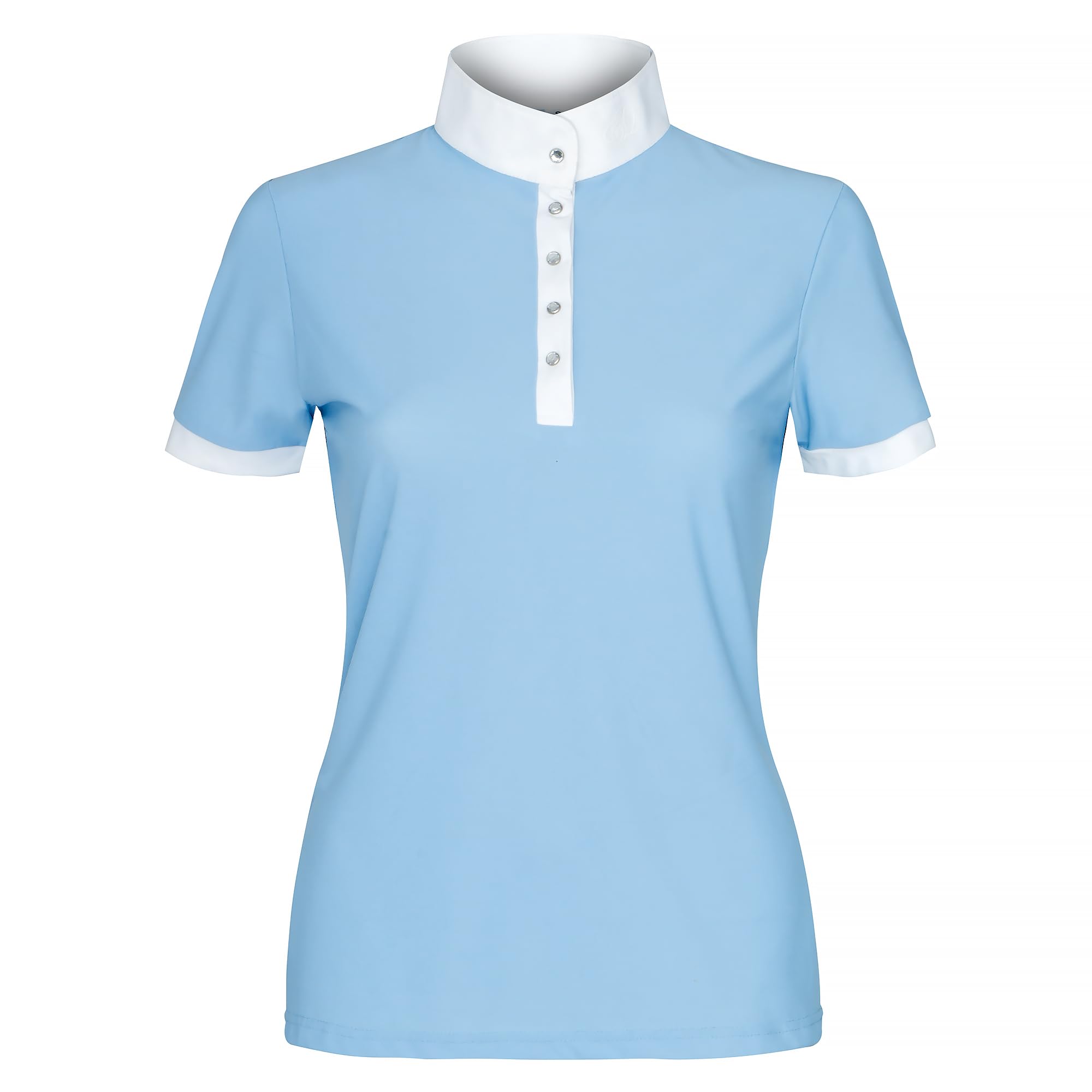 Turniershirt Damen Reiten – Elegantes Reitshirt aus technischem Material – Perfekte Passform für Turnier und Reitsport – atmungsaktiv
