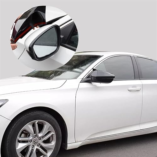 Miniatura 5 de 2 piezas de cubierta de espejo retrovisor para Honda Accord 2018 2019 2020 2021 2022 antiarañazos marco de espejo de coche Accesorios deportivos -