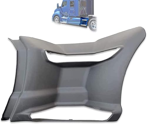 Kozak Panel de carenado trasero de repuesto para lado izquierdo del conductor, compatible con el logotipo Kenworth T680 PLUS, limpiaparabrisas de 2