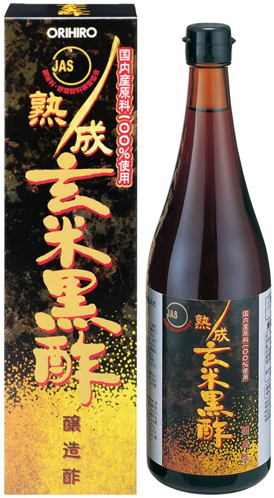 ORIHIRO JUKUSEI Brown Rice Black Vinegar (JAS)