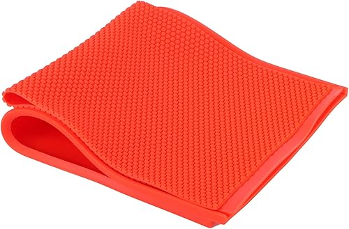 Fydun 2Pcs 5.4mm Beeswax Sheet DIY Rubber Comb Pr Beekee Accessory Red