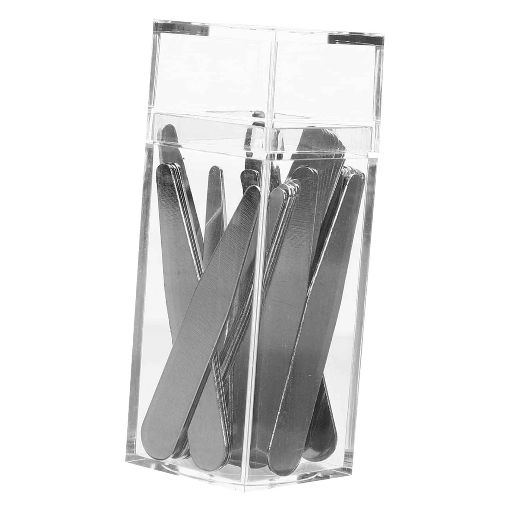 80piezas Collar Stays Metálicos Para Camisas De Hombre De Inoxidable Para Soporte De Cuello Prevención De Arrugas y Estilo Elegante Pack De Unidades