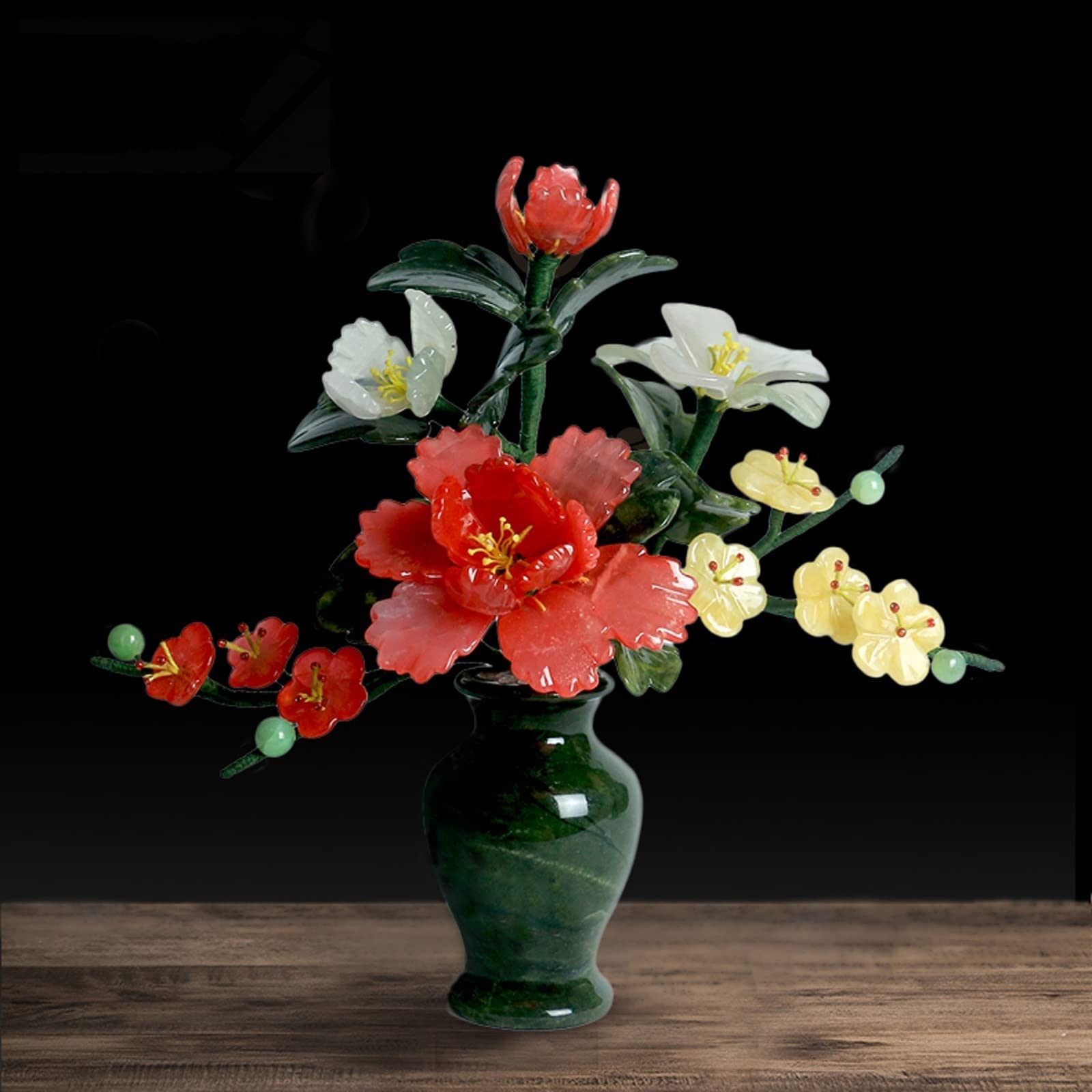 Alberi artificiali da 22,9 cm, piante finte in vaso, bonsai decorazione per interni casa ufficio decorazione da tavolo Ar26 x 11 x 25 cm/10,23 x 4,33 x 9,84 pollici Piante finte per soggiorno