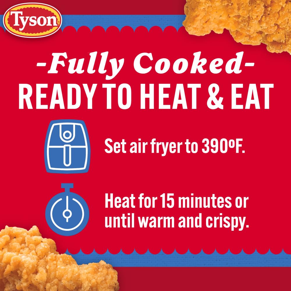 Tyson Fully Cooked Crispy Chicken Strips 25 oz Frozen — view 4