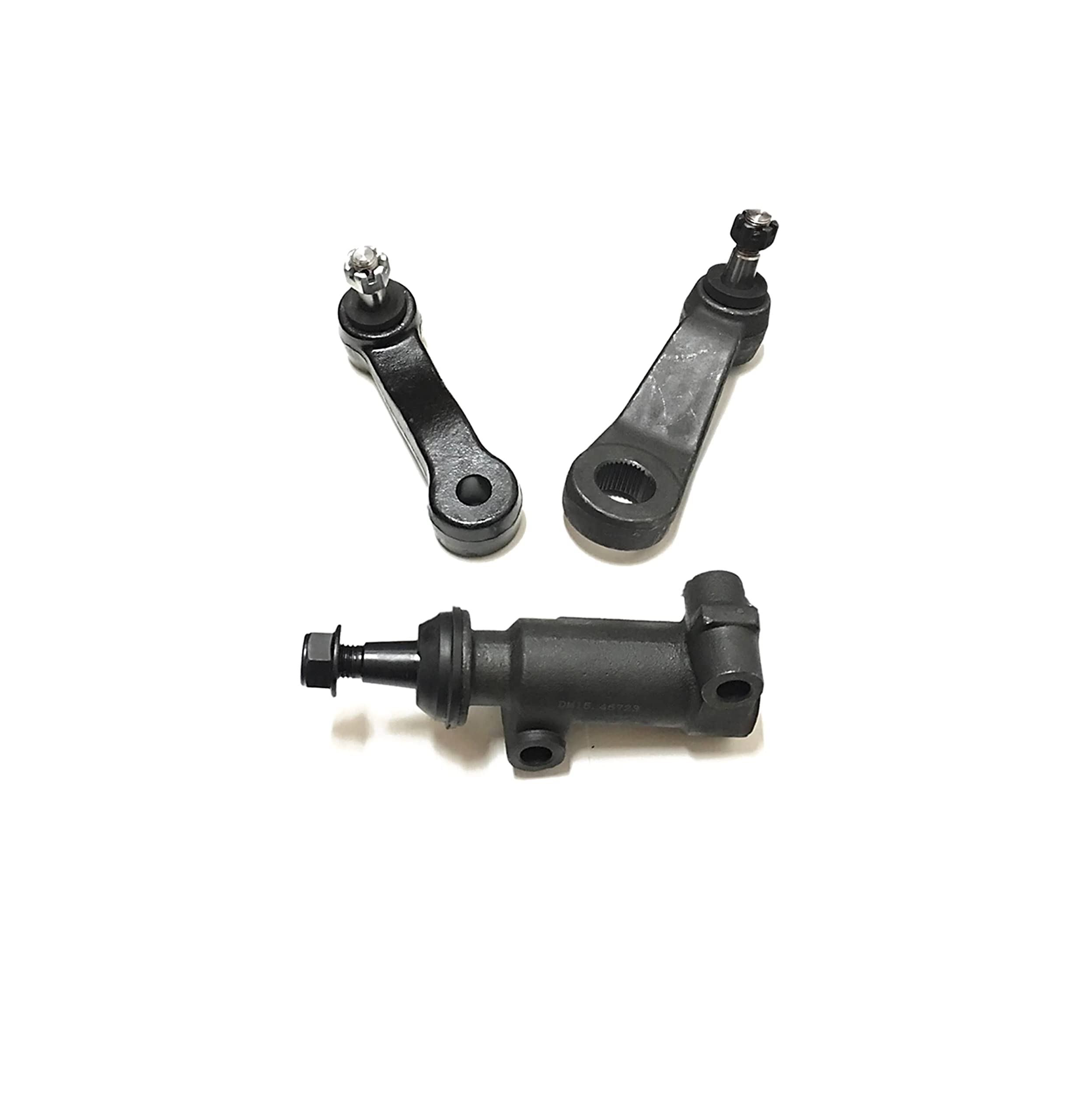 PartsW3 Pc Steering Kit Idler Arm Assembly + Idler & Pitman Arms Fits 4WD Models