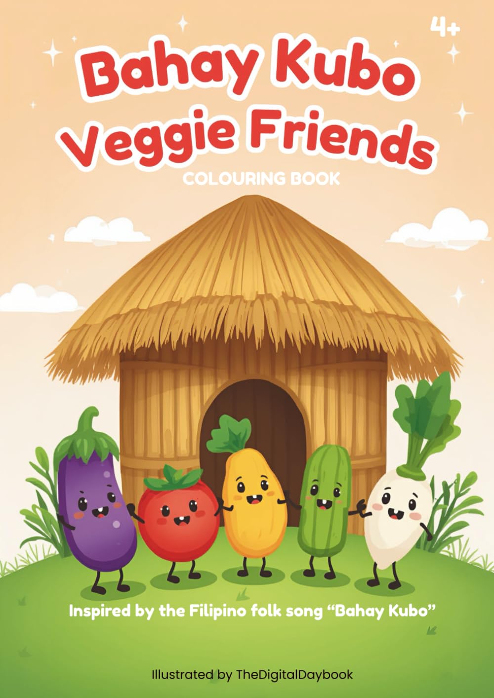 Bahay Kubo - Veggie Friends Colouring Book
