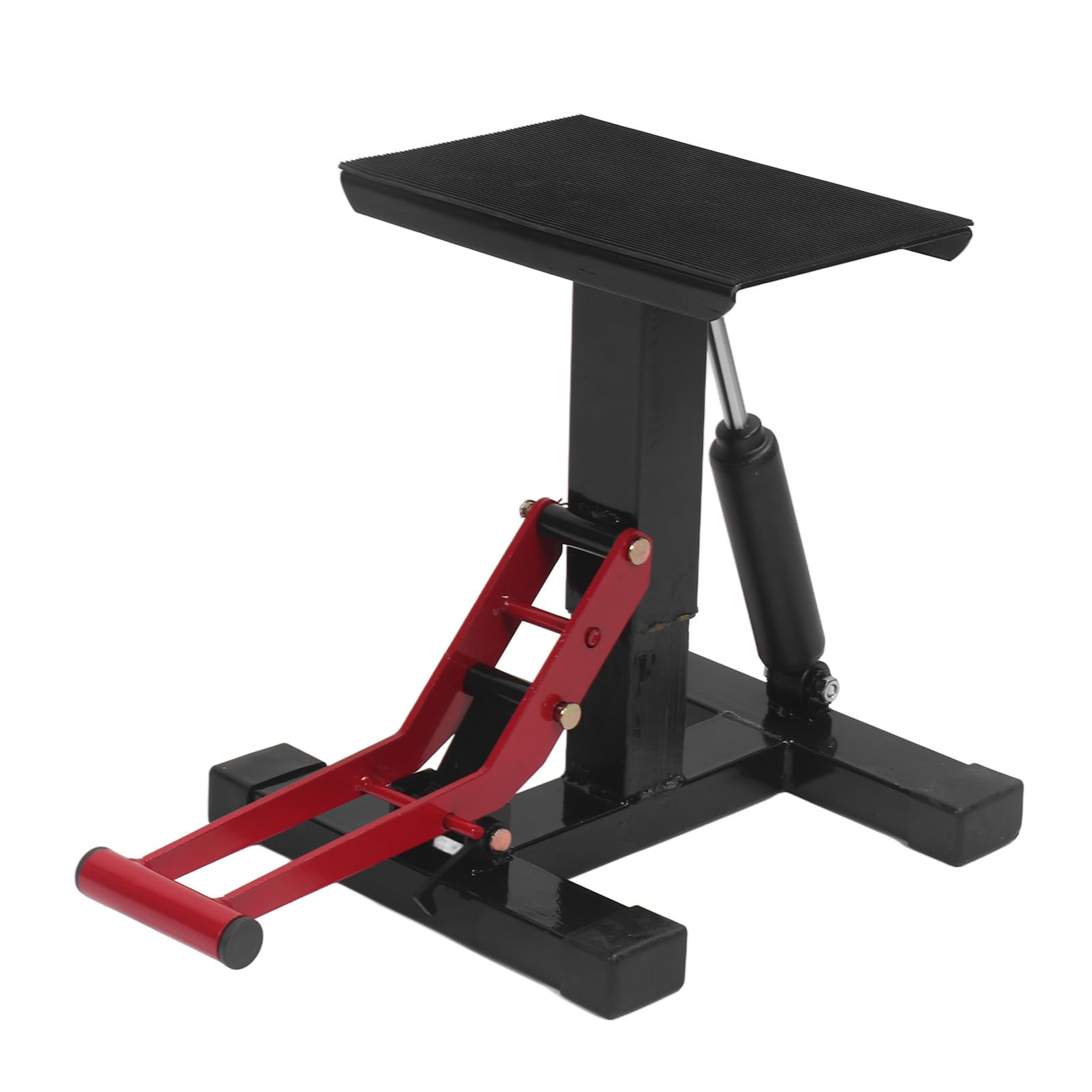 ViaGasaFamido Plataforma Elevadora de Acero, Diseño Ergonómico de Pedal, Ajustable para Vehículos Al Aire Libre, Ideal para Garajes y Talleres