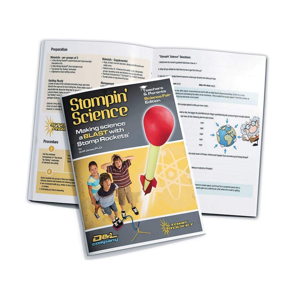 Amazon.com: Stomp Rocket The Original Stompin' Science Book - Use with Toy  Rocket Launcher Kits : Toys & Games