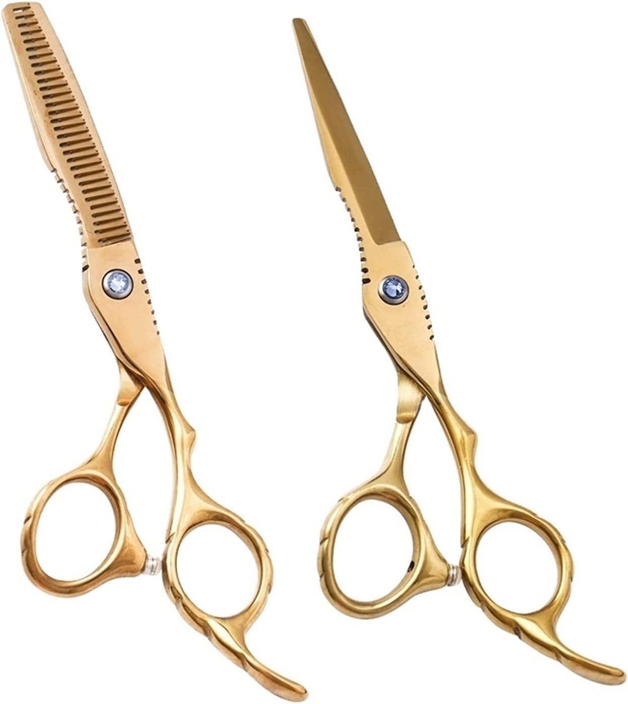 Forbici per Capelli da 6 Pollici, Forbici per Sfoltire, Kit per Salone da Barbiere, Attrezzatura per Parrucchiere, Forbici per Capelli