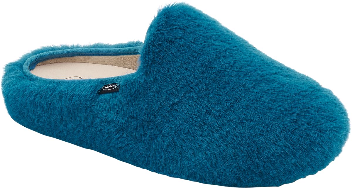 Scholl Women's Maddy Slippers, Blue, 7 UK